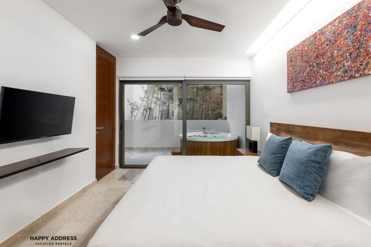 Trendy 1 Bedroom Apartment In Cruz Con Mar Brand New Building Playa del Carmen Dış mekan fotoğraf