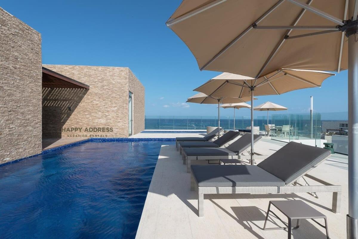 Trendy 1 Bedroom Apartment In Cruz Con Mar Brand New Building Playa del Carmen Dış mekan fotoğraf